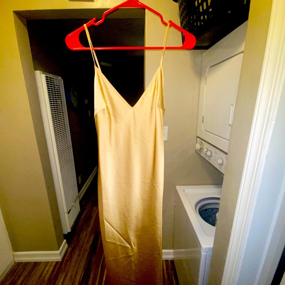 Never worn gold dress